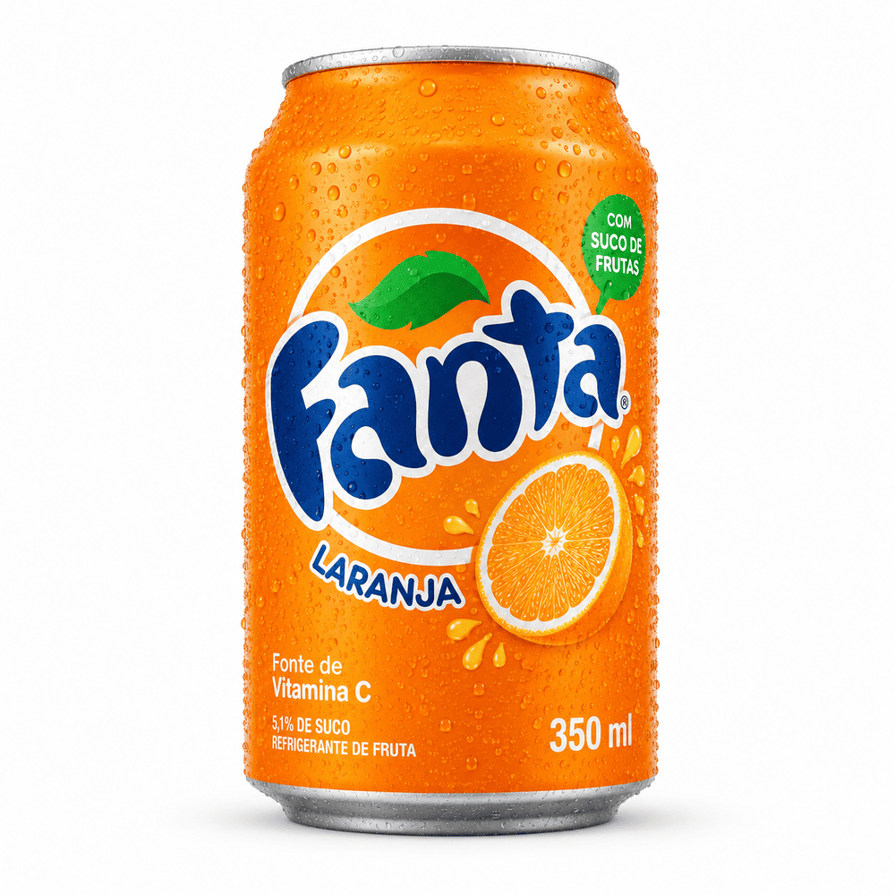 Fanta Laranja 350 ml Lata