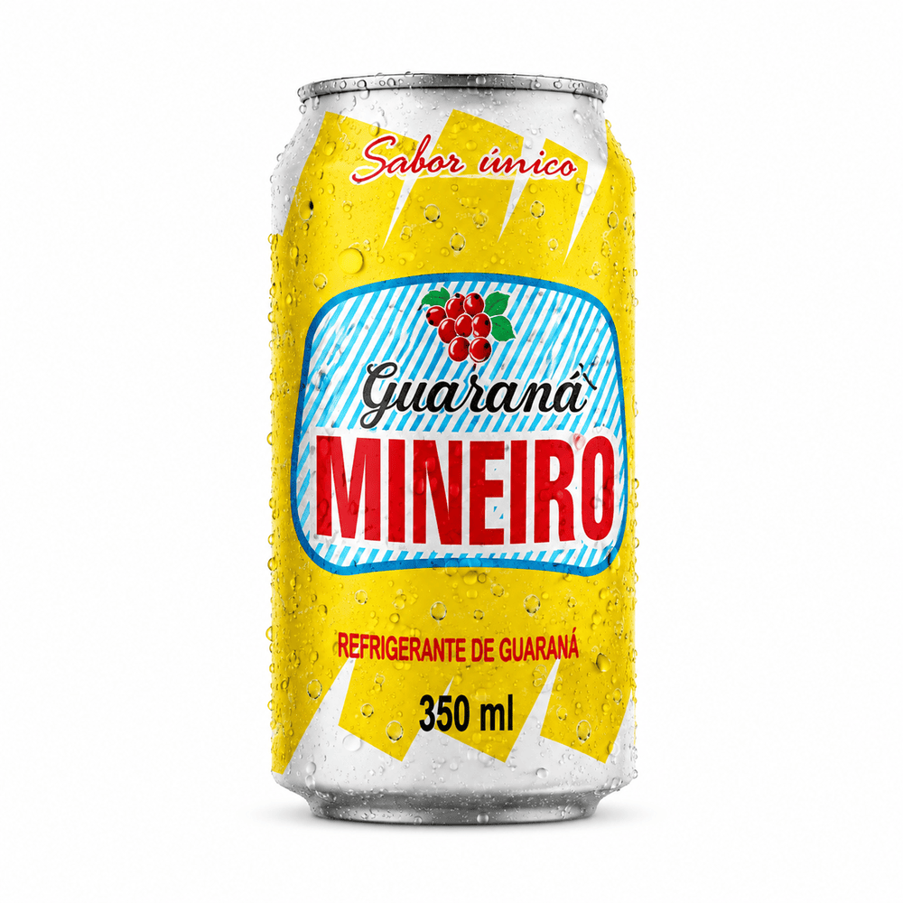 08 - Guarana Mineiro 350 ml Lata